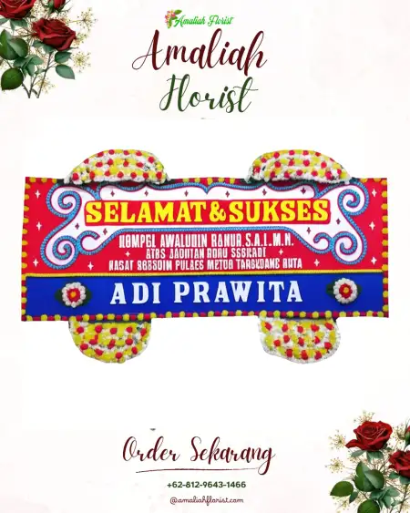 Papan Bunga Ucapan Selamat Lowa